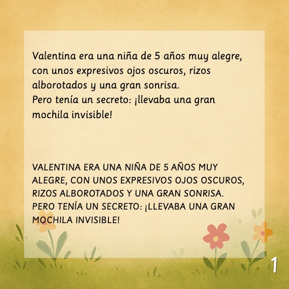 Valentina y la mochila invisible - Imagen 2