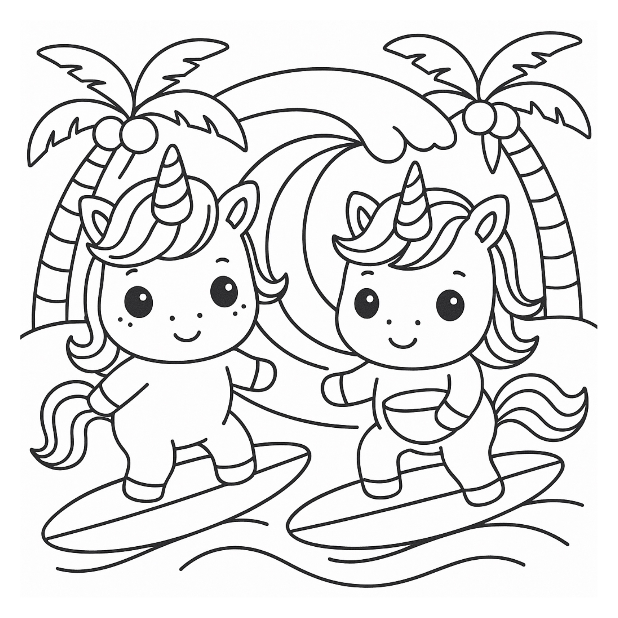 Unicornios para colorear - 71