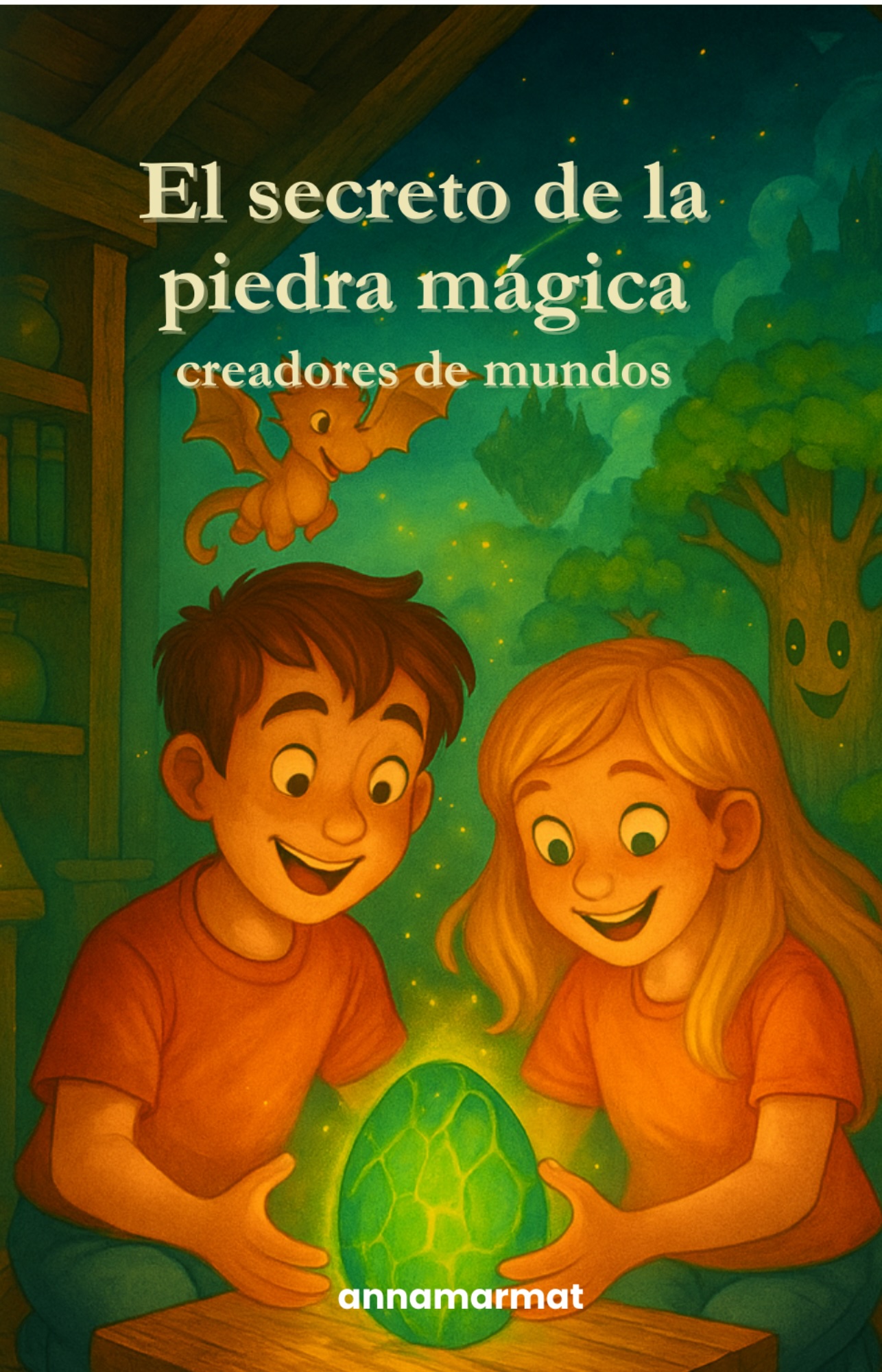 El secreto de la piedra mágica: creadores de mundos