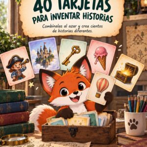 40 tarjetas para inventar historias