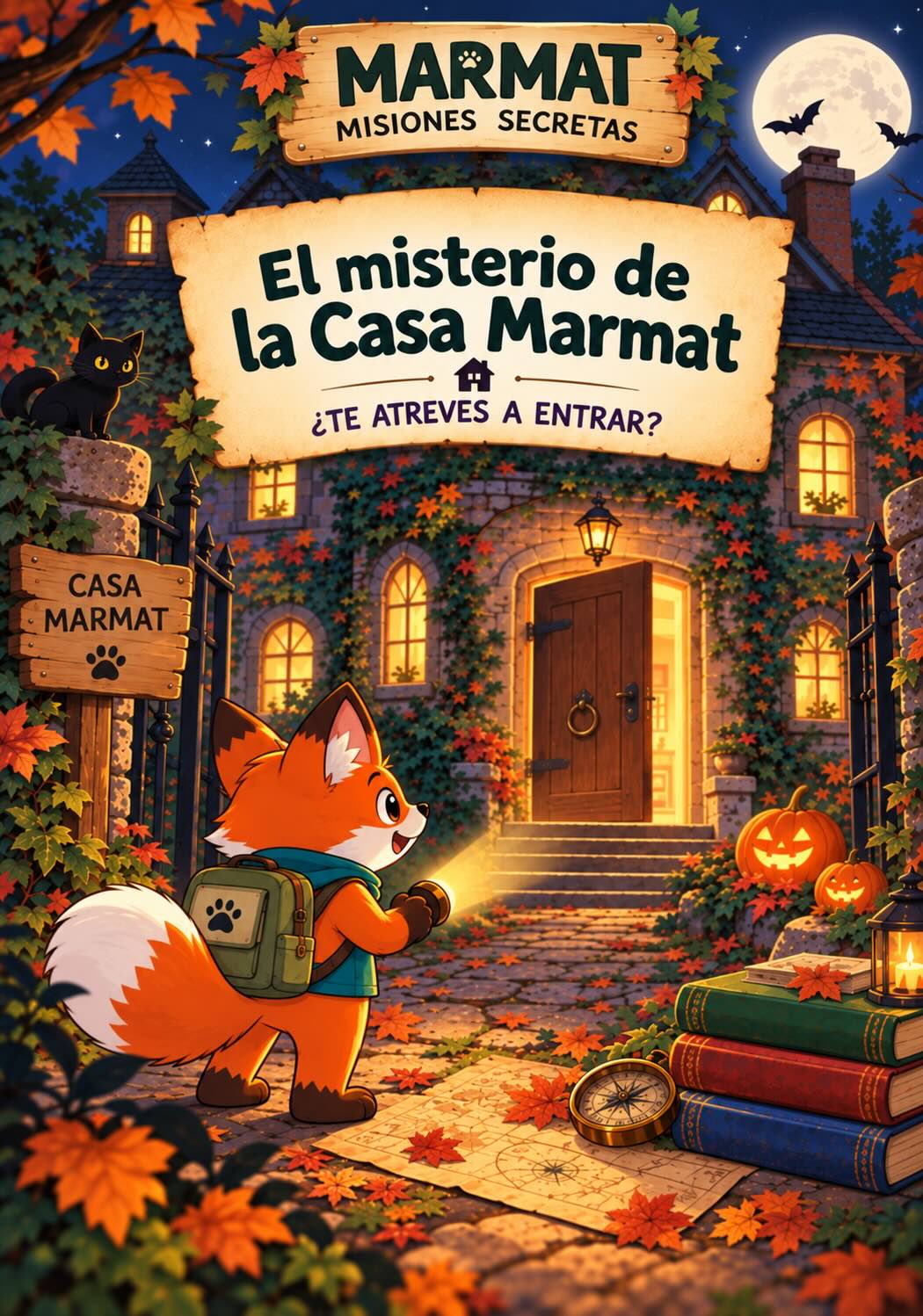 Escape room Halloween para niños: el misterio de la Casa Marmat